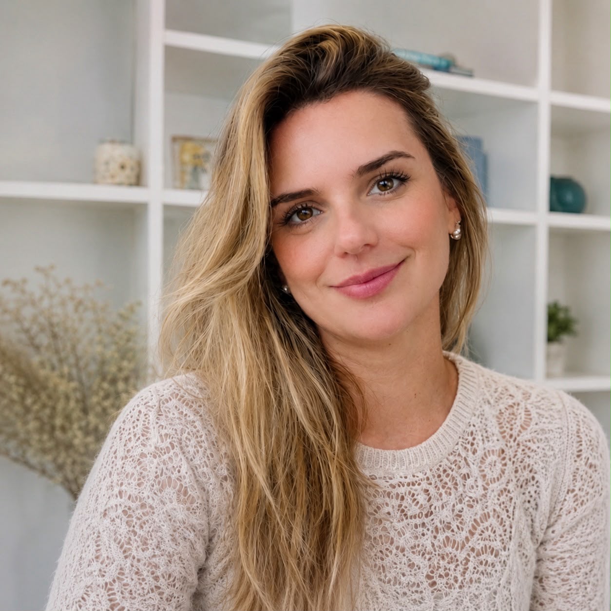 Retrato de Daniela Vivian, fisioterapeuta e terapeuta integrativa